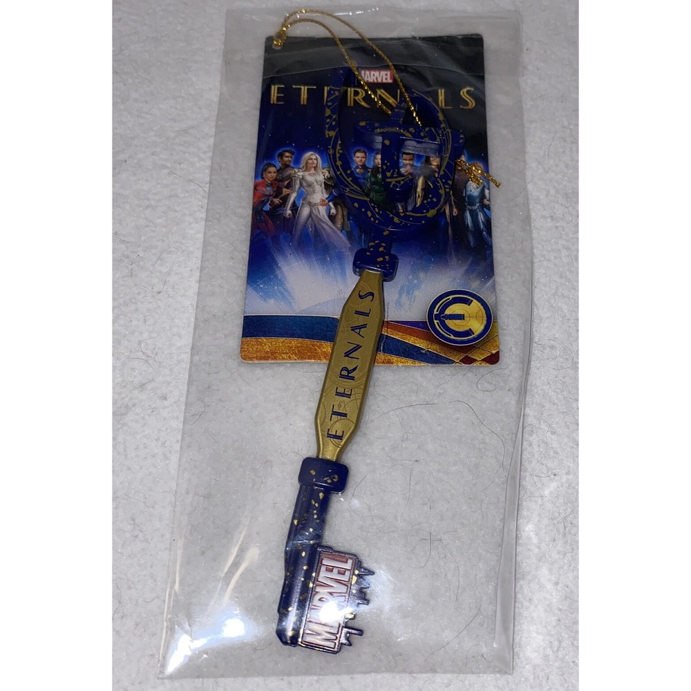 Disney Marvel Eternals Movie Collectible Key 2021 ShopDisney Brand New Plastic